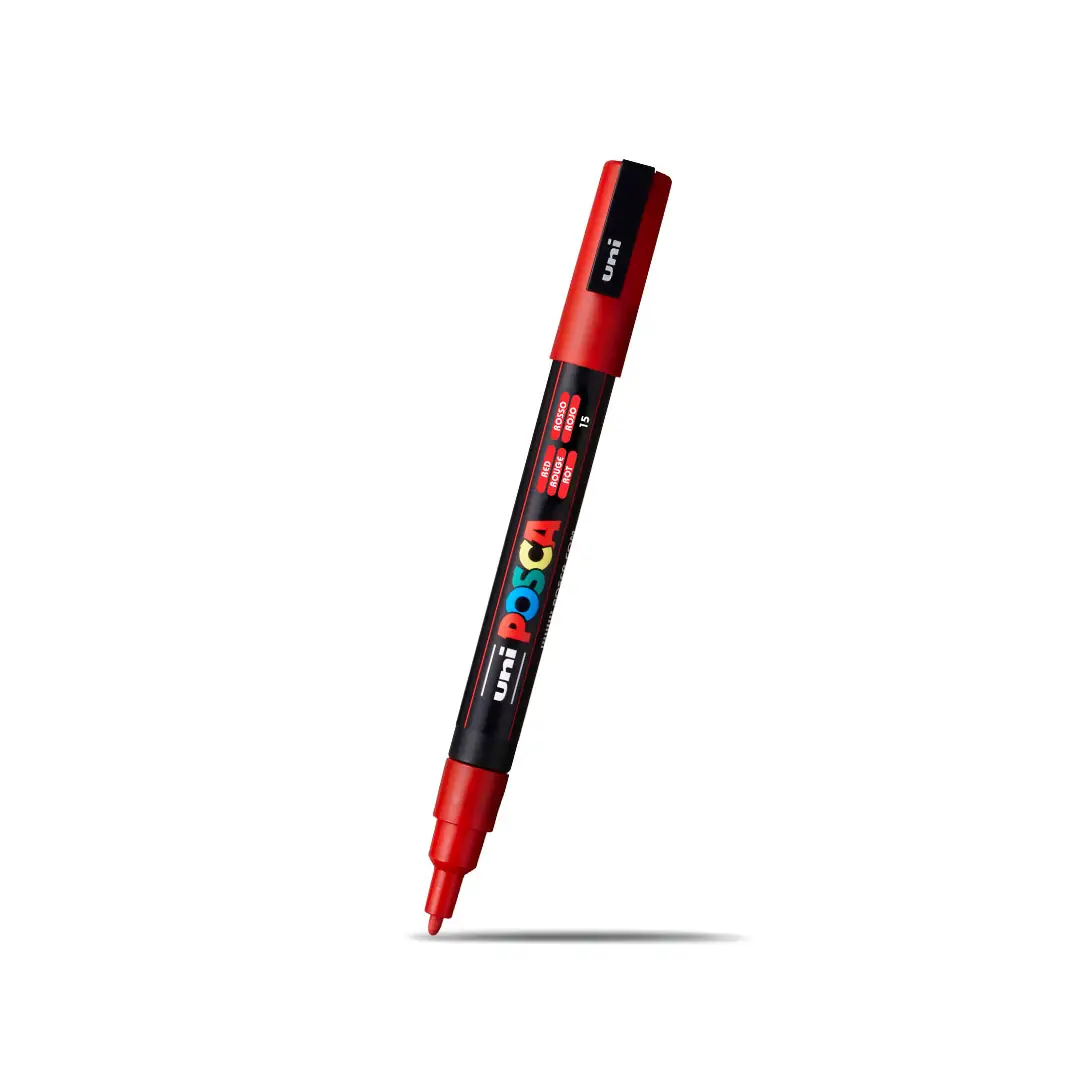 Posca Paint Markers - PC 3M Red