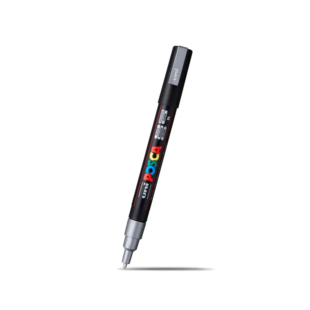 Posca Paint Markers - PC 3M Silver