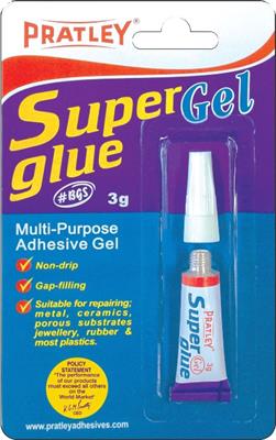 Pratley super glue gel