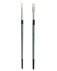 Prime Art Bianco Brushes (Round and Flat)
