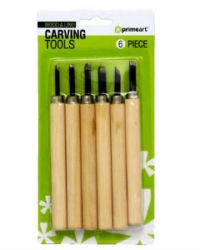 Prime Art Wood Carving – 6 Piece Set