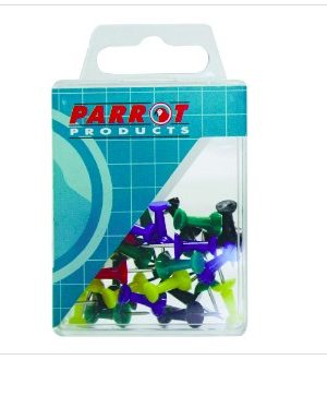 Assorted Push Pins by Parrot