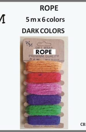Rope Dark Colours Assorted