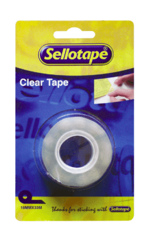 Sellotape Clear Refill 18x33m