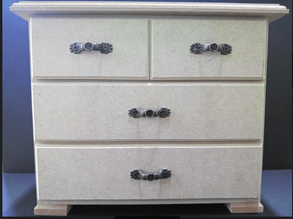 Chest With Feet 4 Drawers