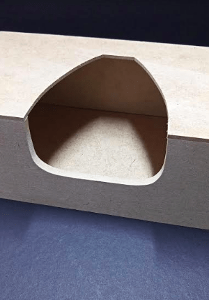 Tissue Box Open Front Slide In
