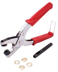 Leather Hole Punch And Grommet Setting Tool Kit (TC4303) – Tork Craft