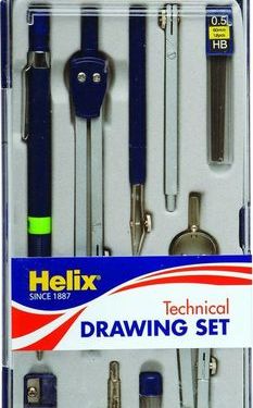 Technical Drawing Set (9 Piece) – Helix