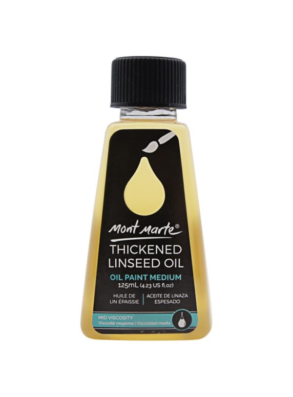 Thickened linseed oil by Mont Marte