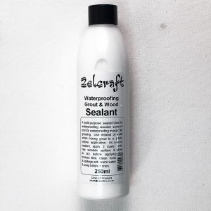 Waterproofing sealant for wood and grout