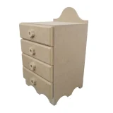 Wooden Mini Chest - 4 Drawers