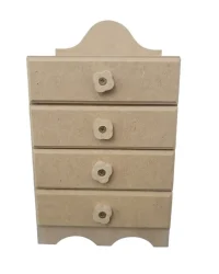 Wooden Mini Chest – 4 Drawers