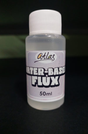 Water-based flux for stained glass art