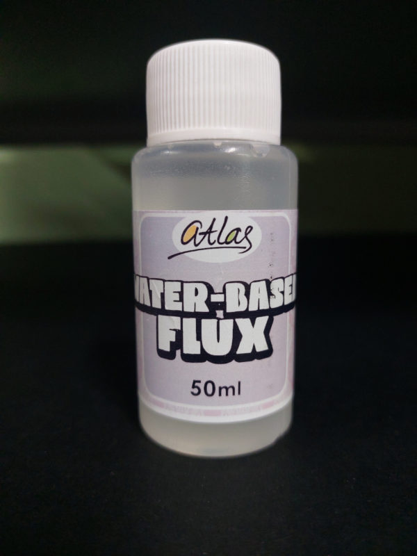 Water-based flux for stained glass art
