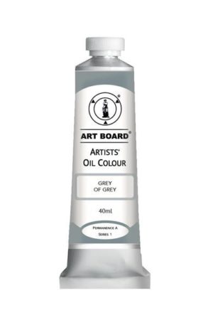 Grey of grey Art Board oil paint