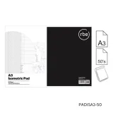Isometric paper pad A3 50sht