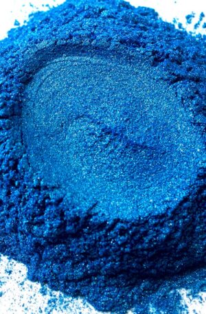 Aurora blue mica powder