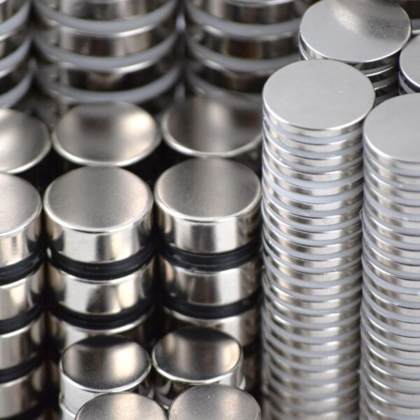 Neodymium Disc Magnets, also known as Neo Magnets, in a variety of sizes