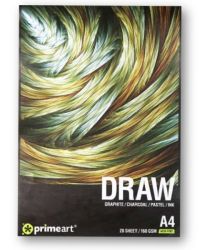 Prime Art Draw Pad 160gsm