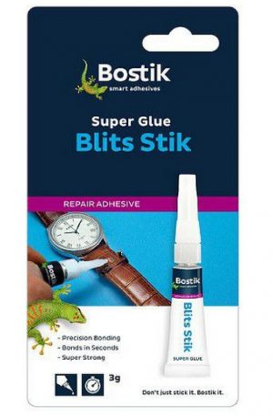 Bostik Super Glue Blits Stik 3g Tube