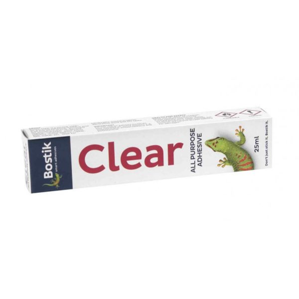 Bostik Clear Glue 25ml tube