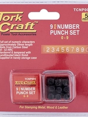 Number punch set - Tork Craft