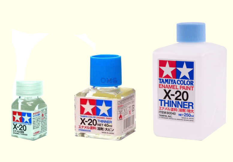 X-20 enamel Thinner 40ml – Books and Toys