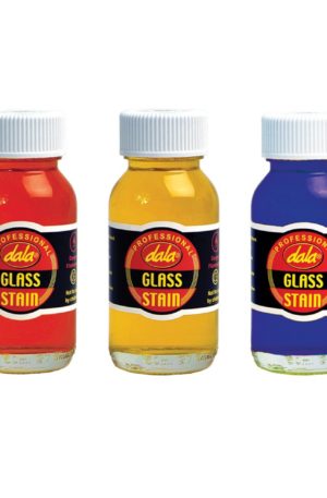 Dala Glass Stain 50ml Bottles in variety of colours