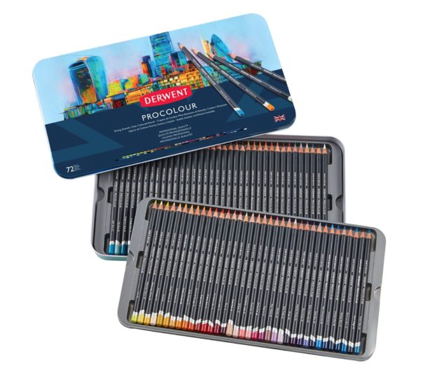 Derwent Procolour Pencil Sets in Tin Case
