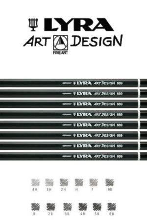 Lyra Rembrandt Art Design Graphite Pencils from 6H to 9B
