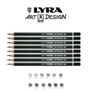 Lyra Rembrandt Art Design Graphite Pencils from 6H to 9B