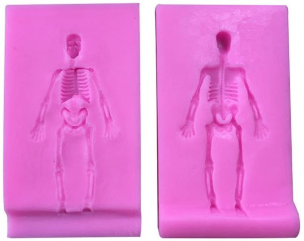 Human skeleton silicone mould