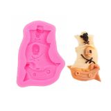 Pirate ship silicone mould