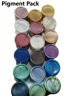 Pearlescent Pigment Pack – 18 Colours