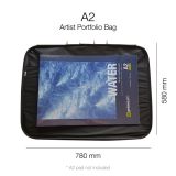 Artist Portfolio Bag with Ringbinder & Pockets