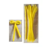 Chenille Sticks - 6mm Yellow