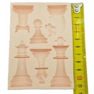 Chess piece silicone mould