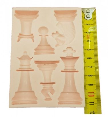 Chess Pieces - Silicone Mould - Crafty Arts
