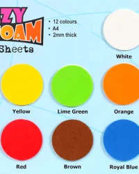 Crazy Fun Foam Smooth Sheets (4mm Thick)