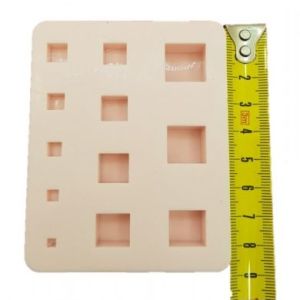Cubes set of 12 silicone mould