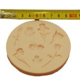 Cut flowers silicone mould