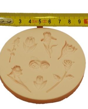 Cut flowers silicone mould