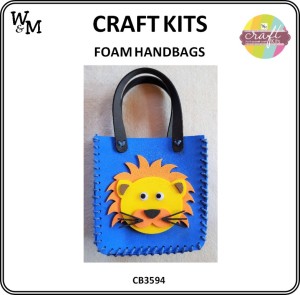 Lion handbag craft kit