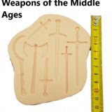 Middle ages silicone mould