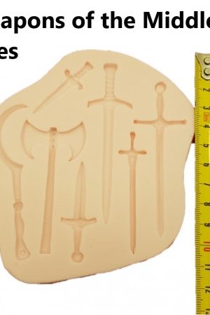 Middle ages silicone mould