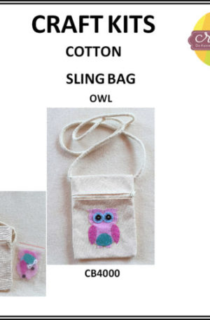 Owl sling bag craft kit