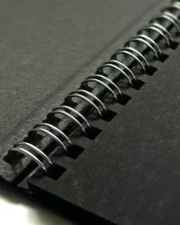 Prime Art Black Album Journal – Wire Binding