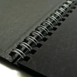 Prime Art Black Album Journal - Wire Binding