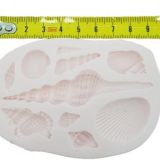 Seashells set of 10 silicone mould