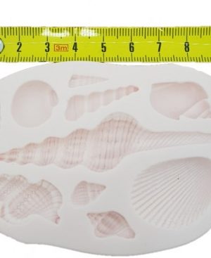 Seashells set of 10 silicone mould